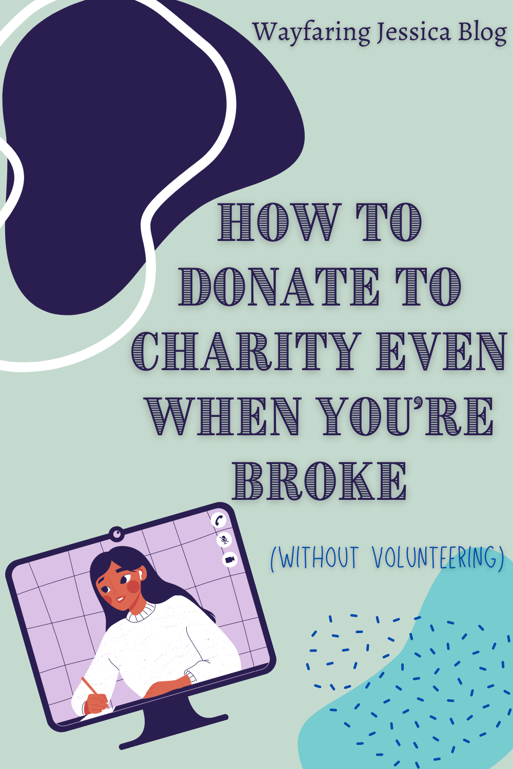 how to donate to charity without money